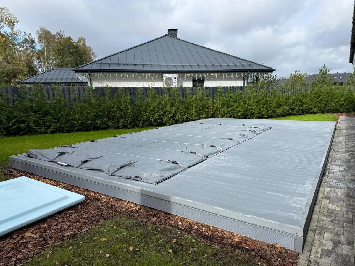 Покрывало Laguna Cover Mesh — установка в Сортавале