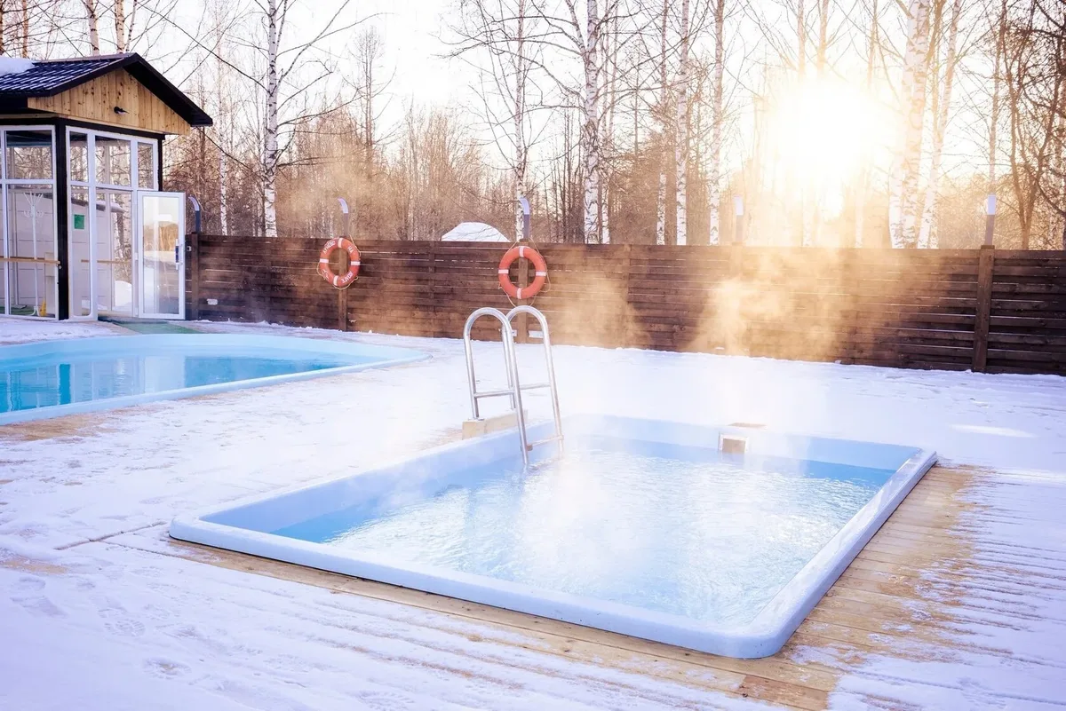 Композитный бассейн Laguna 4 — установка в Сортавале